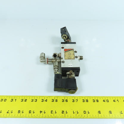 Camozzi 454-33 5/2 Position Pneumatic Directional Control Valve 10 Bar 120V