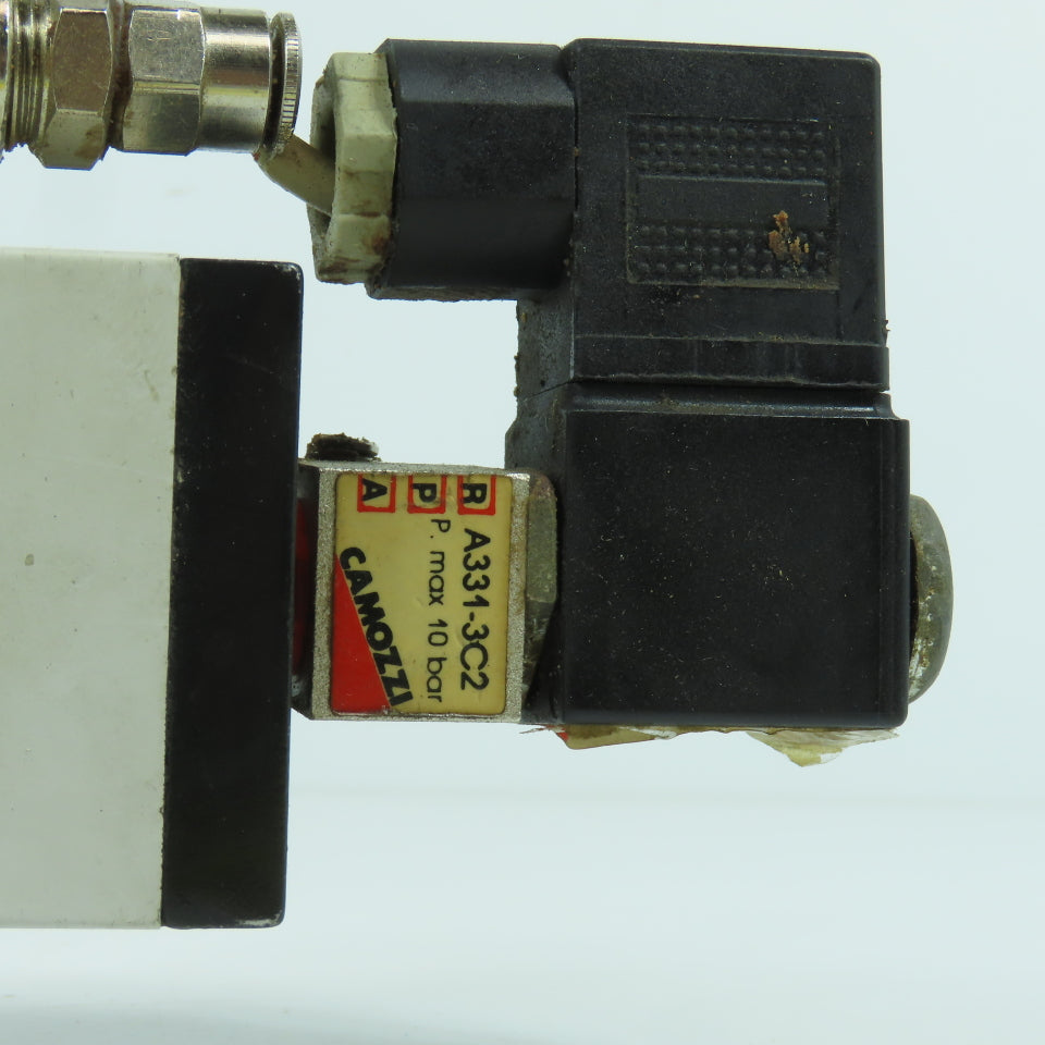 Camozzi 454-33 5/2 Position Pneumatic Directional Control Valve 10 Bar 120V