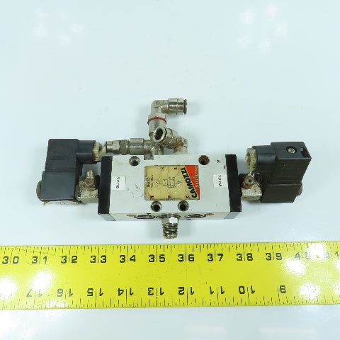 Camozzi 454-33 5/2 Position Pneumatic Directional Control Valve 10 Bar 120V