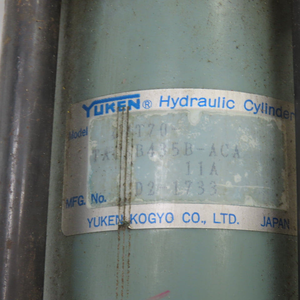 Yuken TA**B435B-ACA Double Acting Hydraulic Cylinder 435mm Stroke 60mm Bore