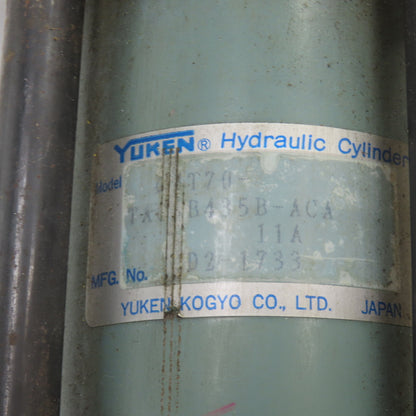 Yuken TA**B435B-ACA Double Acting Hydraulic Cylinder 435mm Stroke 60mm Bore