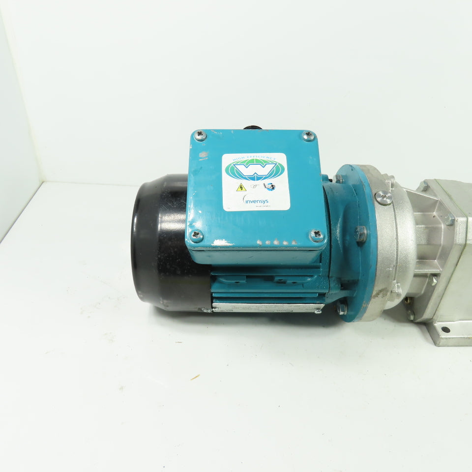 Brook Crompton 1927202WA-00 24.7:1 Ratio 3Ph 230/460V Gear Motor 68RPM Output