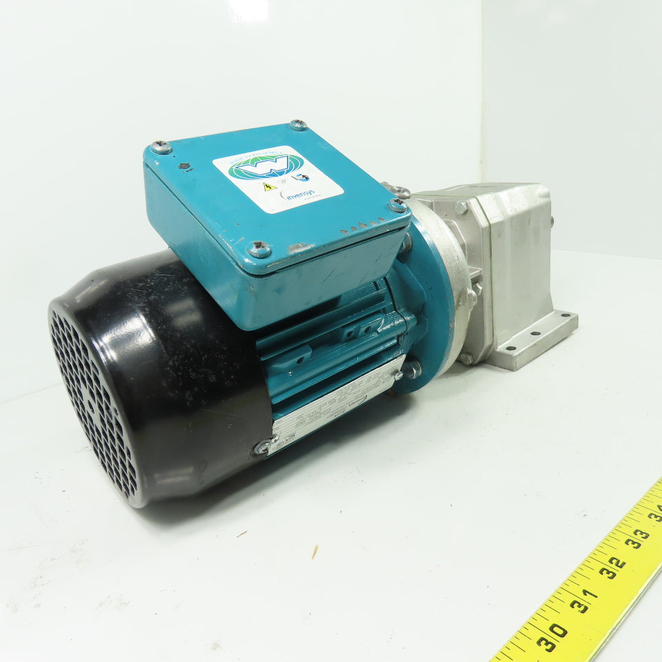Brook Crompton 1927202WA-00 24.7:1 Ratio 3Ph 230/460V Gear Motor 68RPM Output