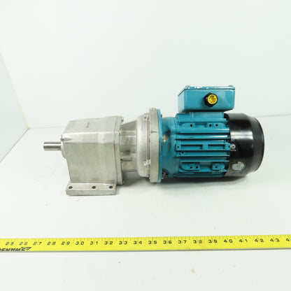 Brook Crompton 1927202WA-00 24.7:1 Ratio 3Ph 230/460V Gear Motor 68RPM Output
