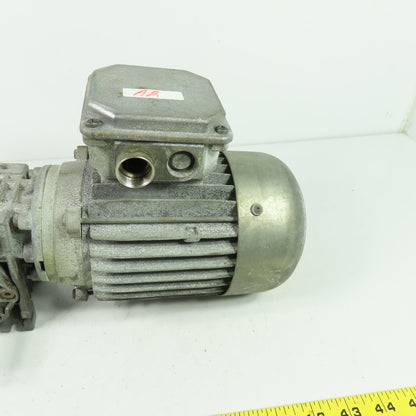 Motovario NMRV 40 60:1 Left Angle Gear Motor 230/400V 3Ph 29RPM Output