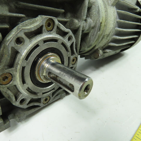 Motovario NMRV 40 60:1 Left Angle Gear Motor 230/400V 3Ph 29RPM Output