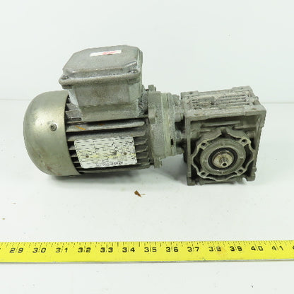 Motovario NMRV 40 60:1 Left Angle Gear Motor 230/400V 3Ph 29RPM Output