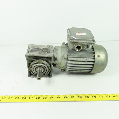 Motovario NMRV 40 60:1 Left Angle Gear Motor 230/400V 3Ph 29RPM Output
