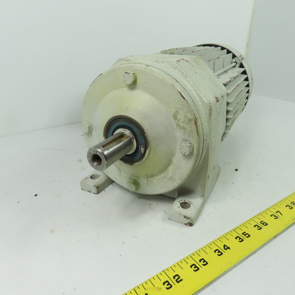 SEW Eurodrive R32DT80N4 4.5:1 3Ph Ratio Inline Gear Motor 230/460V 374RPM 1Hp