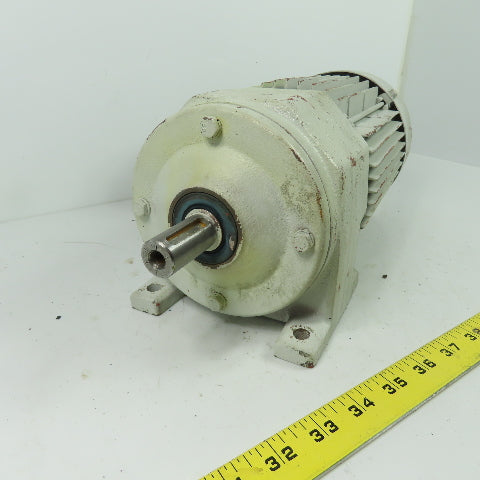 SEW Eurodrive R32DT80N4 4.5:1 3Ph Ratio Inline Gear Motor 230/460V 374RPM 1Hp