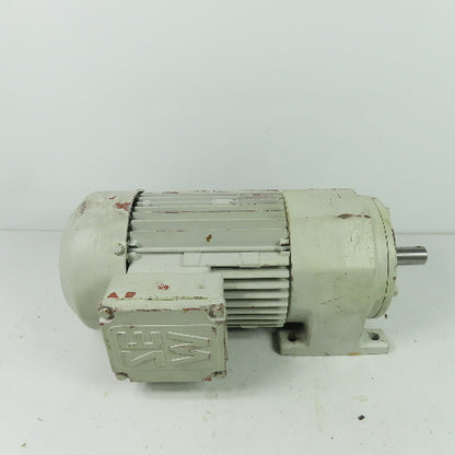 SEW Eurodrive R32DT80N4 4.5:1 3Ph Ratio Inline Gear Motor 230/460V 374RPM 1Hp