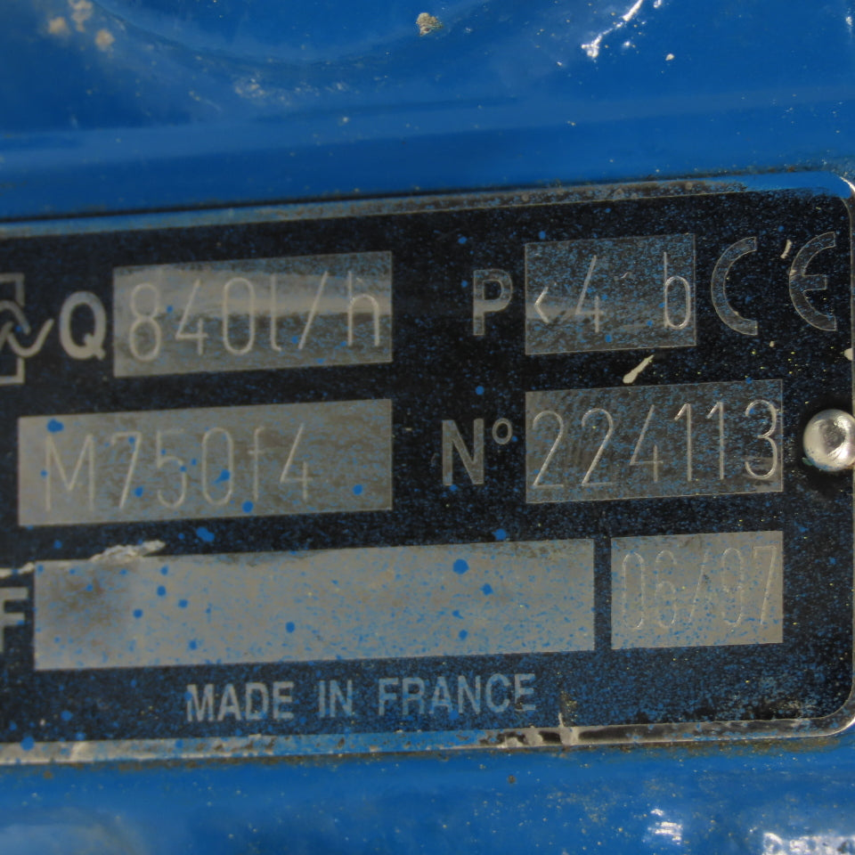 Leroy Somer M75014 702888 1730RPM Hydraulic Pump Motor 208/480V 0.37KW 60Hz