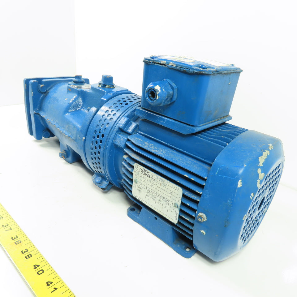 Leroy Somer M75014 702888 1730RPM Hydraulic Pump Motor 208/480V 0.37KW 60Hz