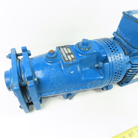 Leroy Somer M75014 702888 1730RPM Hydraulic Pump Motor 208/480V 0.37KW 60Hz