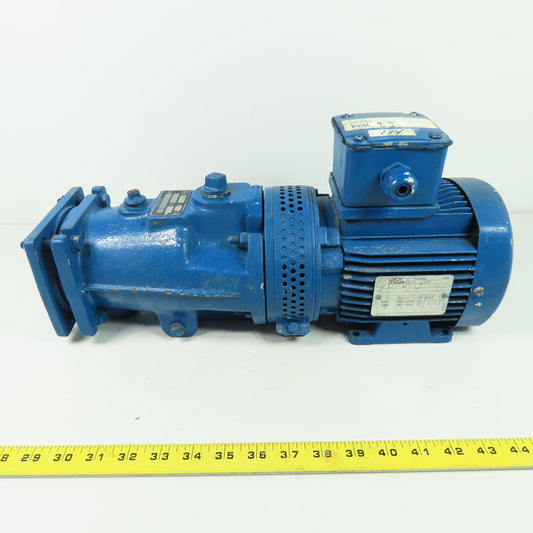 Leroy Somer M75014 702888 1730RPM Hydraulic Pump Motor 208/480V 0.37KW 60Hz