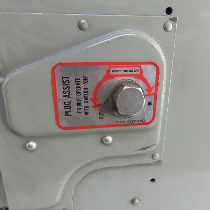 General Electric AC365R 400A 600V Fusible Bus Plug Switch 3PH 3W Style 7