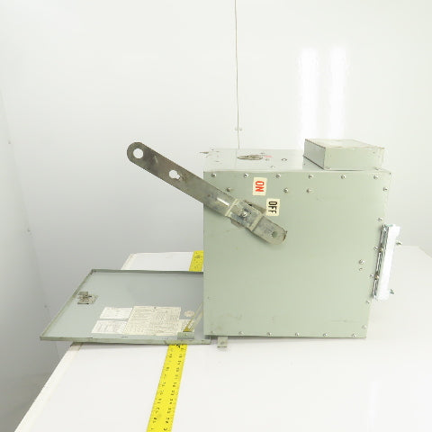 General Electric AC365R 400A 600V Fusible Bus Plug Switch 3PH 3W Style 7