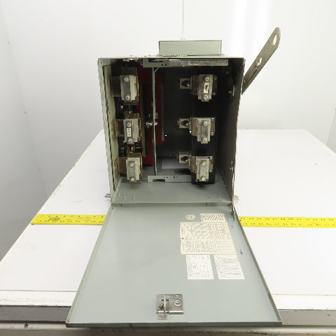 General Electric AC365R 400A 600V Fusible Bus Plug Switch 3PH 3W Style 7