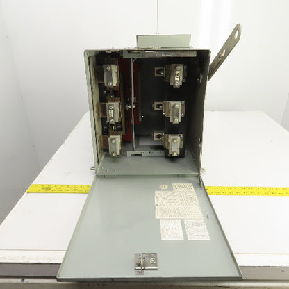 General Electric AC365R 400A 600V Fusible Bus Plug Switch 3PH 3W Style 7