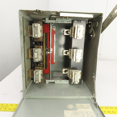 General Electric AC365R 400A 600V Fusible Bus Plug Switch 3PH 3W Style 7
