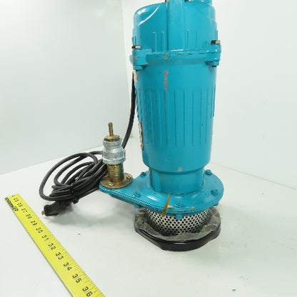 Yuhang QDX1.5-16-0.37 0.37kw 1Ph Submersible Pump 220V 50Hz 2860RPM 2.8A