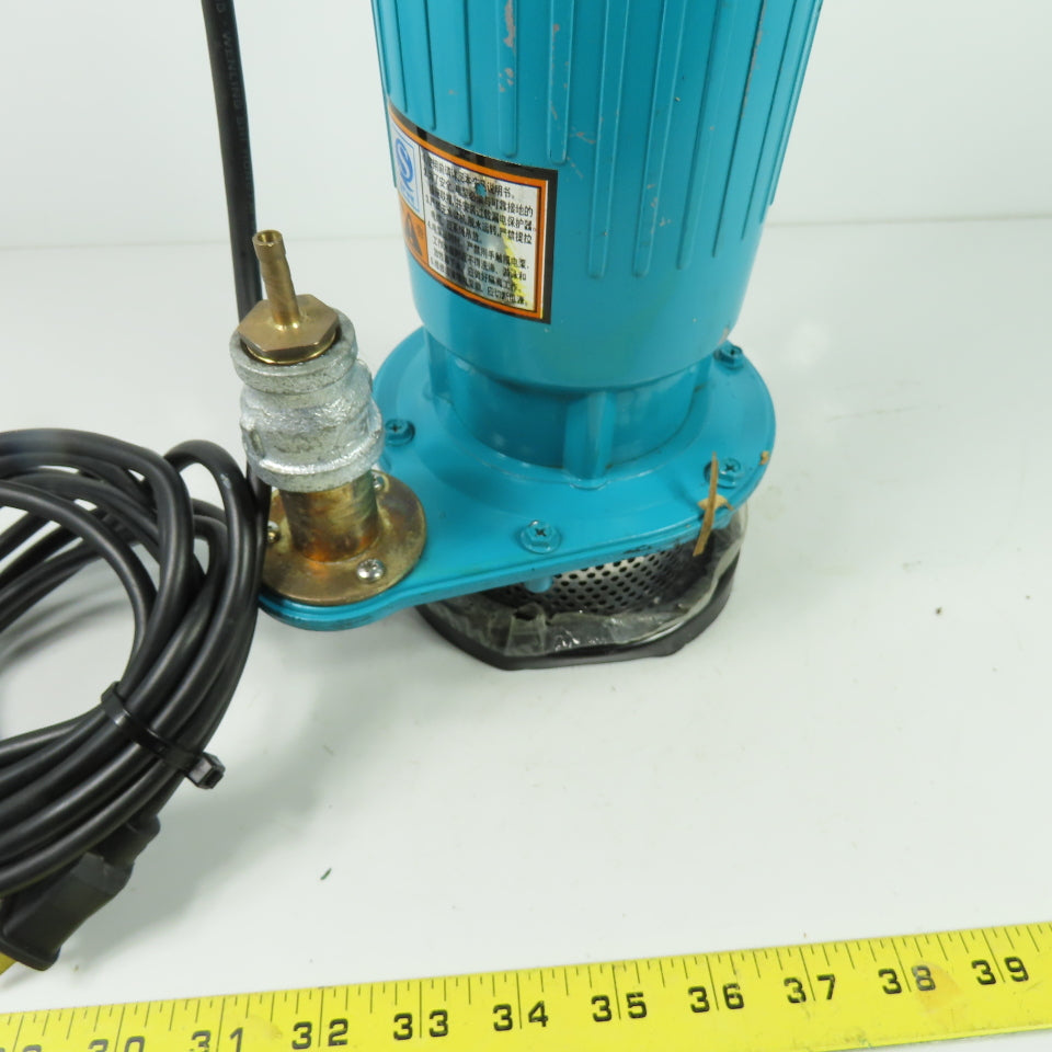 Yuhang QDX1.5-16-0.37 0.37kw 1Ph Submersible Pump 220V 50Hz 2860RPM 2.8A