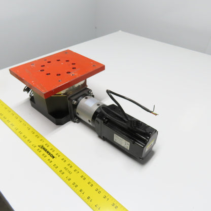 Delta ECMA-C20807RS 0.75KV AC Servo Rotary Turn Table 360° Turn110V 1Ph 3000RPM