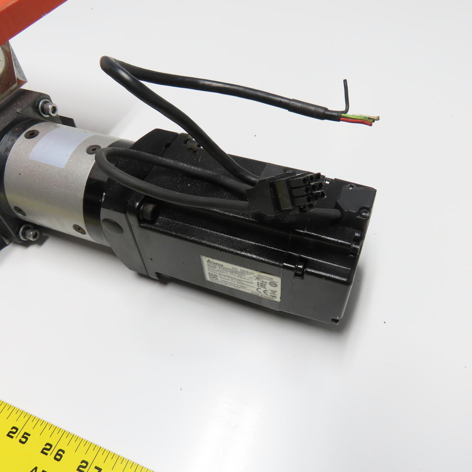 Delta ECMA-C20807RS 0.75KV AC Servo Rotary Turn Table 360° Turn110V 1Ph 3000RPM