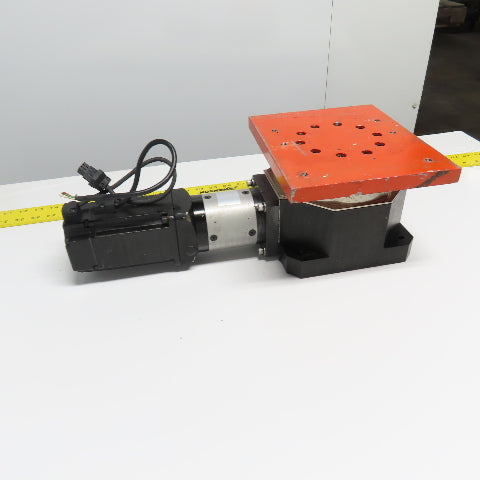 Delta ECMA-C20807RS 0.75KV AC Servo Rotary Turn Table 360° Turn110V 1Ph 3000RPM