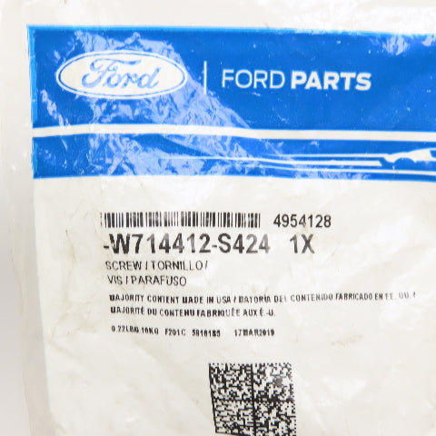 Ford Motor Company W714412-S424 M14 x 54mm 5th Row Bench Seat Bolt OEM