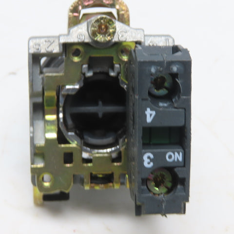 Schneider Push Button W/N.O. ZBE-101 Contact Lot of 3
