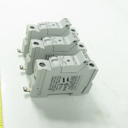 Cooper Bussmann CHCC1I 600V 30A Fuse Holder Block Lot Of 3