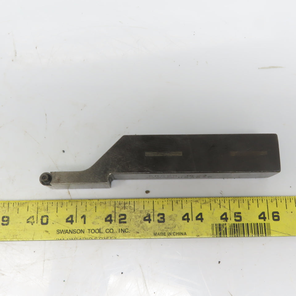 Carboloy SECO SRGCR-16-3 Indexable Turning Toolholder 45° Lead Angle 1x1" Shank