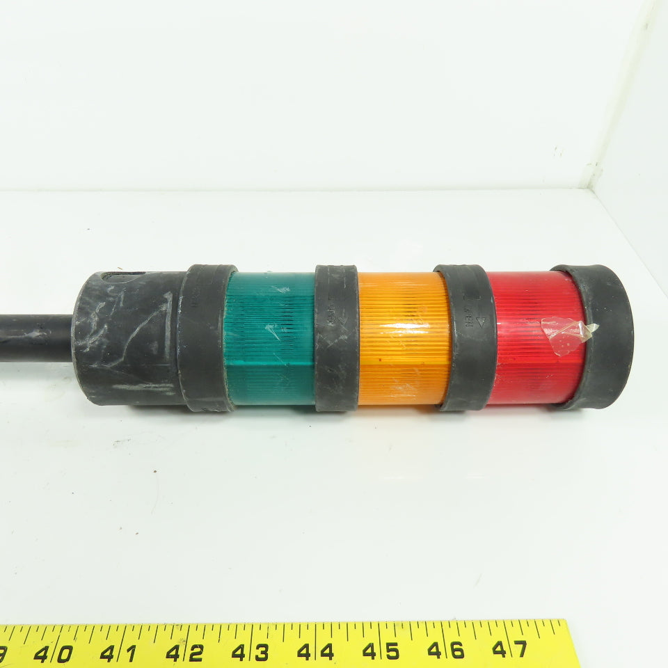Telemecique 3 Section Light Tower Stack Red Amber Green