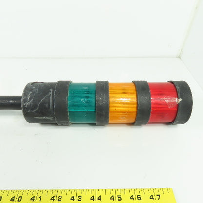 Telemecique 3 Section Light Tower Stack Red Amber Green