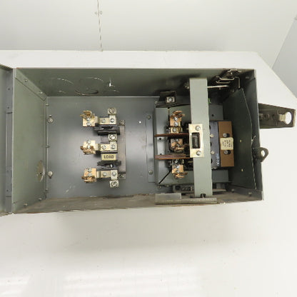 General Electric AC1463R Armor-Clad 100A 600V Fusible Bus Plug Switch 3PH 4 Wire