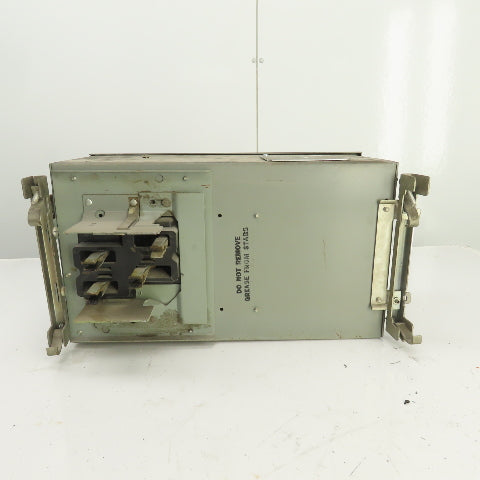 General Electric AC1463R Armor-Clad 100A 600V Fusible Bus Plug Switch 3PH 4 Wire