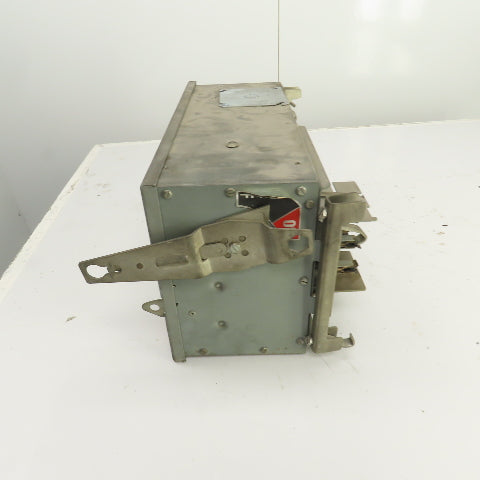 General Electric AC1463R Armor-Clad 100A 600V Fusible Bus Plug Switch 3PH 4 Wire