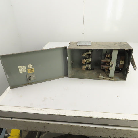 General Electric AC1463R Armor-Clad 100A 600V Fusible Bus Plug Switch 3PH 4 Wire