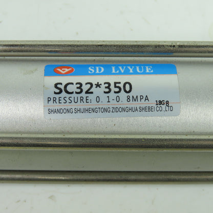 SD Lvyue SC32*350 Double Acting Pneumatic Cylinder 32mm Bore 350mm Stroke