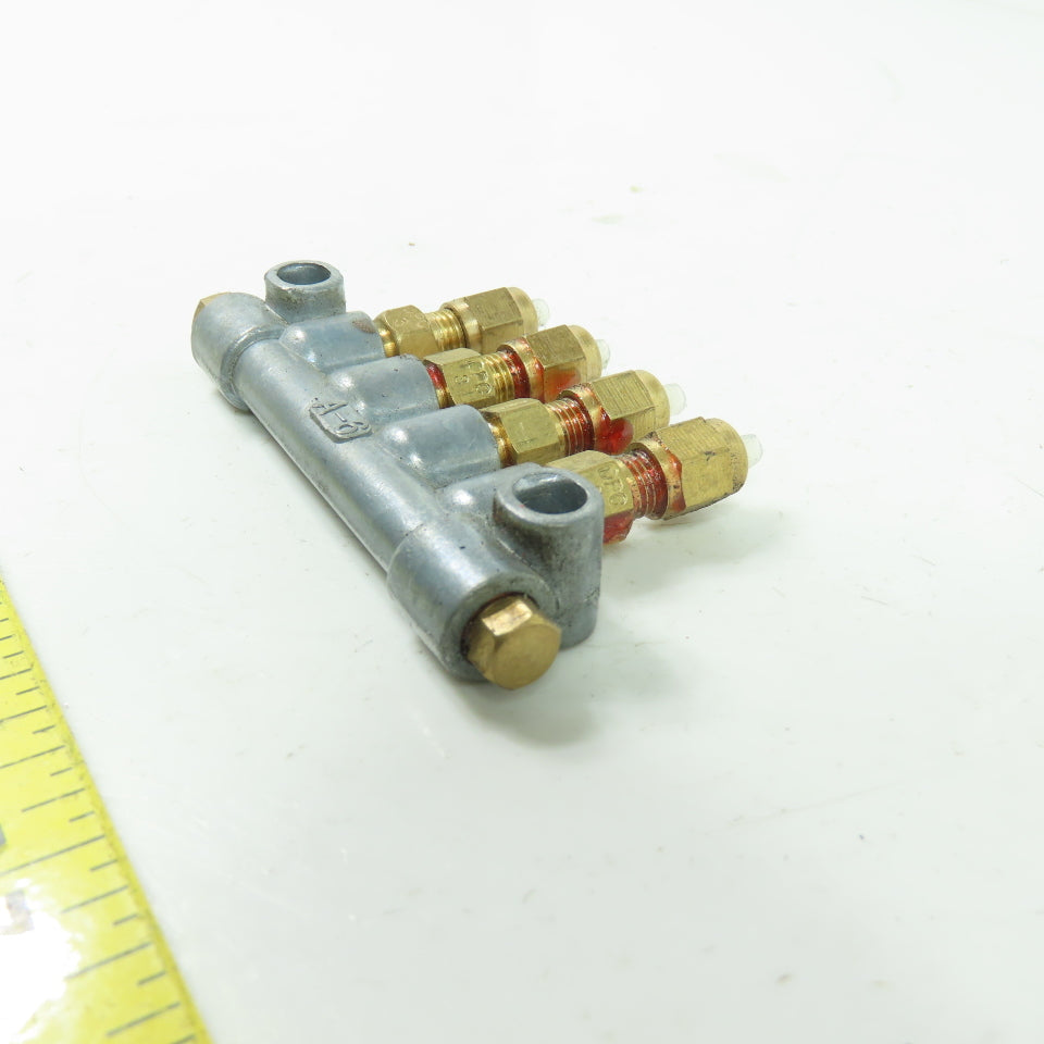 Piston Oil Distributor Block 4 Position