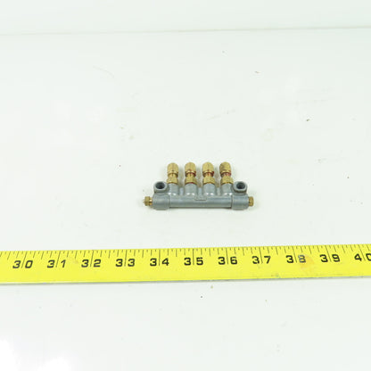 Piston Oil Distributor Block 4 Position