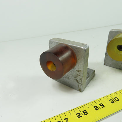 Aluminum Limit Pile Stopper Block Pad From Beta CNC Engraving Machine Lot Of 4