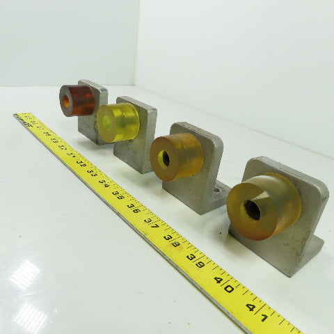 Aluminum Limit Pile Stopper Block Pad From Beta CNC Engraving Machine Lot Of 4
