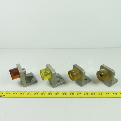 Aluminum Limit Pile Stopper Block Pad From Beta CNC Engraving Machine Lot Of 4