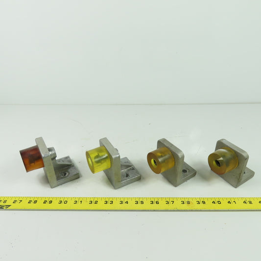 Aluminum Limit Pile Stopper Block Pad From Beta CNC Engraving Machine Lot Of 4