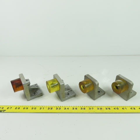 Aluminum Limit Pile Stopper Block Pad From Beta CNC Engraving Machine Lot Of 4