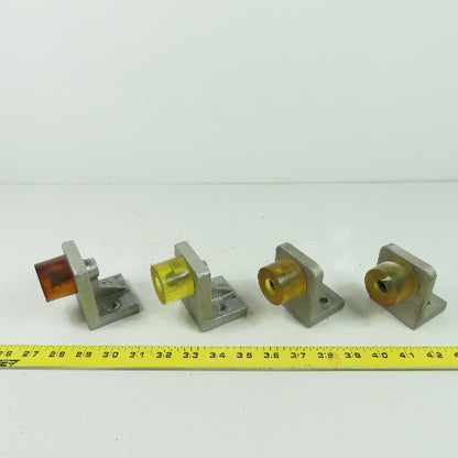 Aluminum Limit Pile Stopper Block Pad From Beta CNC Engraving Machine Lot Of 4