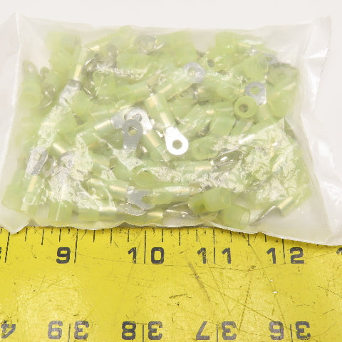 Hillsdale Terminal 50210N 12-10 N/I #6 Ring Terminal 600V Lot Of 100