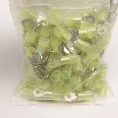 Hillsdale Terminal 50210N 12-10 N/I #6 Ring Terminal 600V Lot Of 100